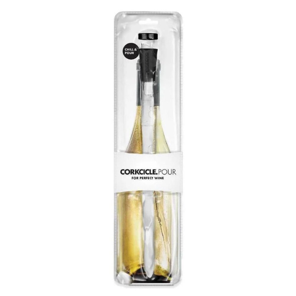 Corkcicle Pour 'Chill and Pour' Black Stem